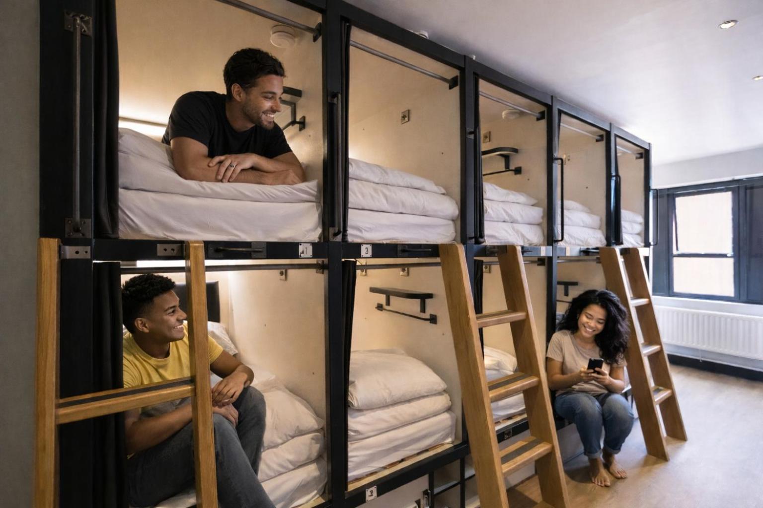 Pod a 10-12 bed Mixed Dormitory